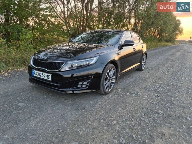 Черный Киа K5, объемом двигателя 2 л и пробегом 202 тыс. км за 8200 $, фото 1 на Automoto.ua