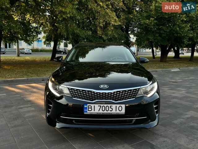 Черный Киа K5, объемом двигателя 2 л и пробегом 153 тыс. км за 14400 $, фото 1 на Automoto.ua