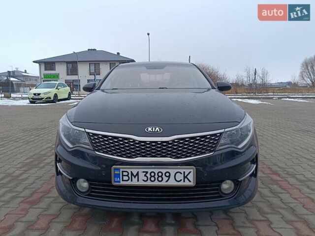 Черный Киа K5, объемом двигателя 2 л и пробегом 209 тыс. км за 11300 $, фото 1 на Automoto.ua