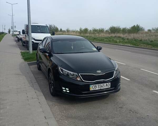 Чорний Кіа K5, об'ємом двигуна 2 л та пробігом 101 тис. км за 12000 $, фото 1 на Automoto.ua