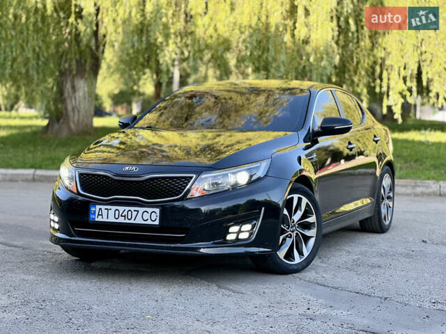 Черный Киа K5, объемом двигателя 2 л и пробегом 102 тыс. км за 12650 $, фото 1 на Automoto.ua