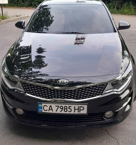 Черный Киа K5, объемом двигателя 2 л и пробегом 260 тыс. км за 12900 $, фото 1 на Automoto.ua