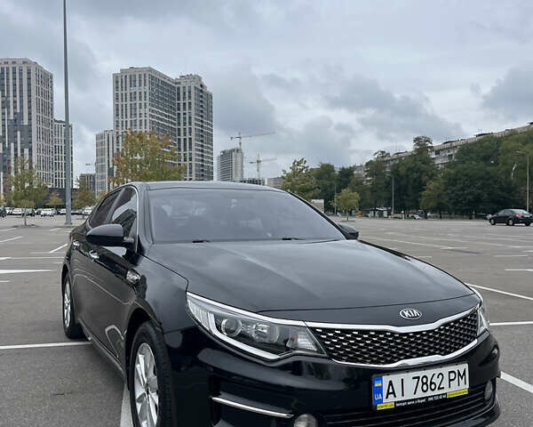 Черный Киа K5, объемом двигателя 2 л и пробегом 201 тыс. км за 13000 $, фото 1 на Automoto.ua