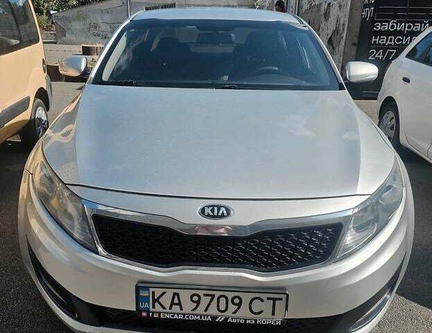 Серый Киа K5, объемом двигателя 2 л и пробегом 180 тыс. км за 6700 $, фото 1 на Automoto.ua