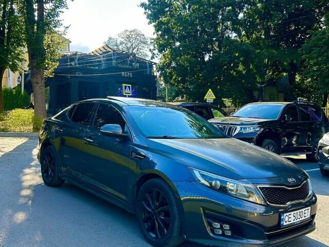 Серый Киа K5, объемом двигателя 2 л и пробегом 257 тыс. км за 9500 $, фото 1 на Automoto.ua