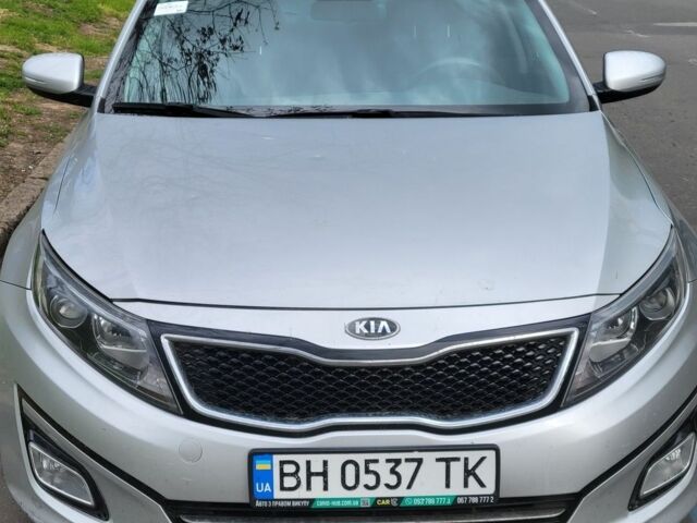 Серый Киа K5, объемом двигателя 2 л и пробегом 311 тыс. км за 7500 $, фото 1 на Automoto.ua