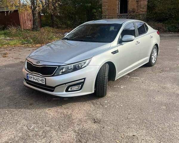 Серый Киа K5, объемом двигателя 2 л и пробегом 233 тыс. км за 10199 $, фото 1 на Automoto.ua