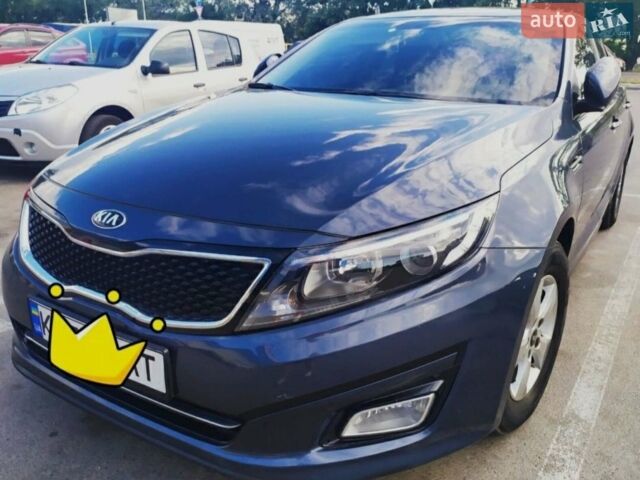 Серый Киа K5, объемом двигателя 2 л и пробегом 170 тыс. км за 12200 $, фото 1 на Automoto.ua