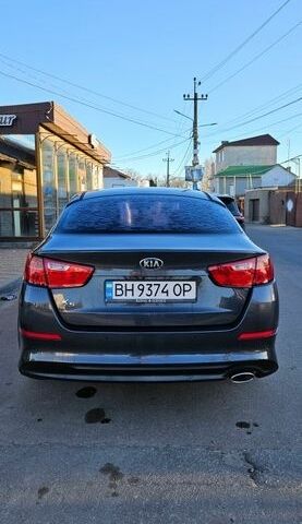 Серый Киа K5, объемом двигателя 2 л и пробегом 263 тыс. км за 8900 $, фото 1 на Automoto.ua