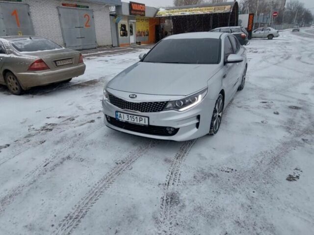 Серый Киа K5, объемом двигателя 1.7 л и пробегом 205 тыс. км за 12750 $, фото 1 на Automoto.ua