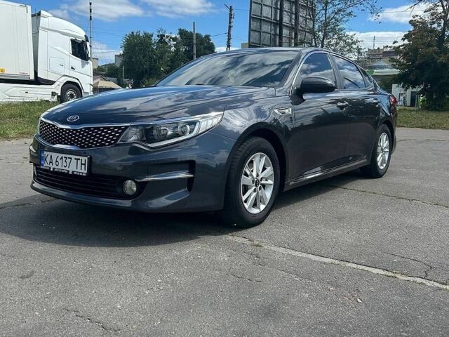Сірий Кіа K5, об'ємом двигуна 2 л та пробігом 121 тис. км за 12950 $, фото 1 на Automoto.ua