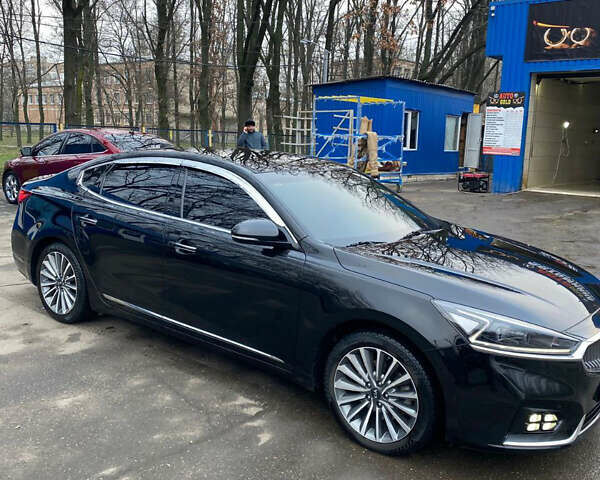 Черный Киа K7, объемом двигателя 2.2 л и пробегом 156 тыс. км за 16800 $, фото 1 на Automoto.ua