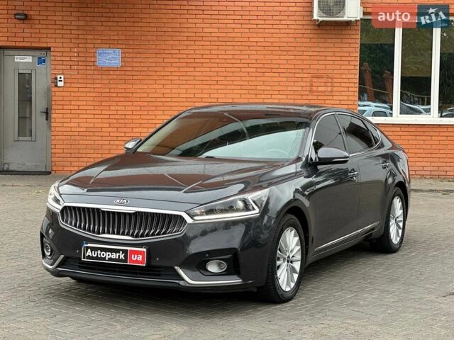Серый Киа K7, объемом двигателя 3 л и пробегом 151 тыс. км за 17490 $, фото 1 на Automoto.ua