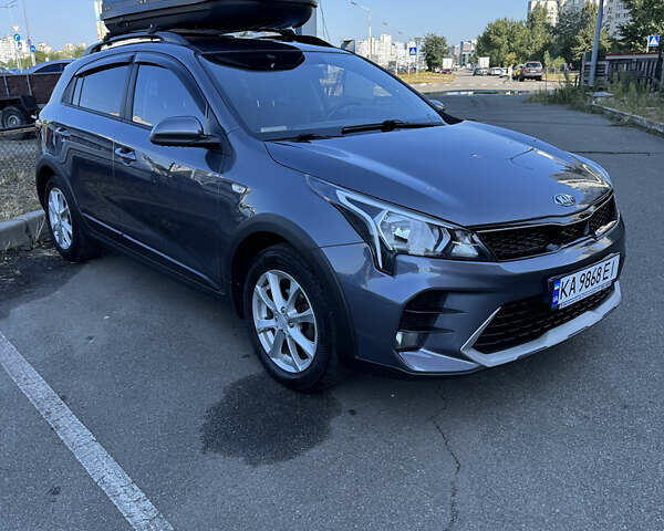 Сірий Кіа Rio X, об'ємом двигуна 1.59 л та пробігом 80 тис. км за 16400 $, фото 1 на Automoto.ua