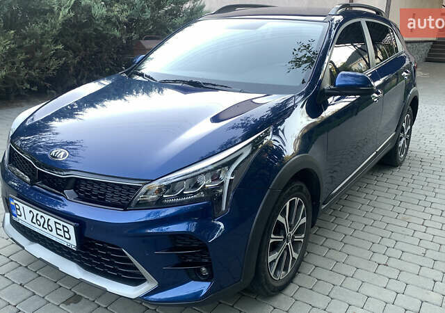 Синій Кіа Rio X, об'ємом двигуна 1.59 л та пробігом 20 тис. км за 19000 $, фото 1 на Automoto.ua