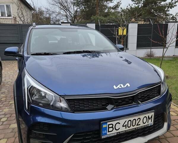 Синій Кіа Rio X, об'ємом двигуна 1.59 л та пробігом 185 тис. км за 16000 $, фото 1 на Automoto.ua