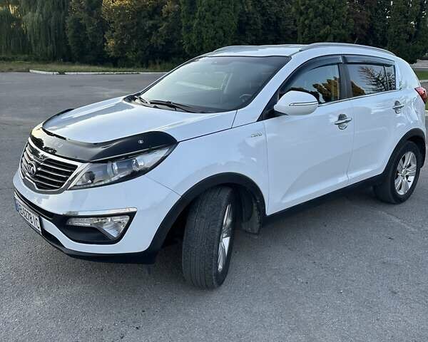 Білий Кіа Sportage, об'ємом двигуна 2 л та пробігом 156 тис. км за 13700 $, фото 1 на Automoto.ua