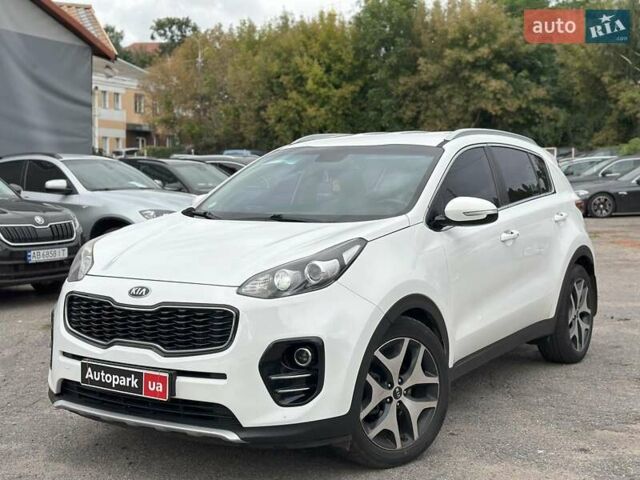 Белый Киа Sportage, объемом двигателя 2 л и пробегом 205 тыс. км за 16670 $, фото 1 на Automoto.ua