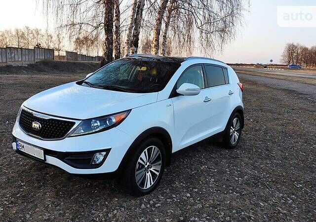 Белый Киа Sportage, объемом двигателя 2.4 л и пробегом 66 тыс. км за 14590 $, фото 1 на Automoto.ua