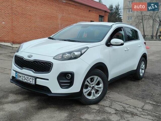 Белый Киа Sportage, объемом двигателя 2 л и пробегом 140 тыс. км за 16550 $, фото 1 на Automoto.ua