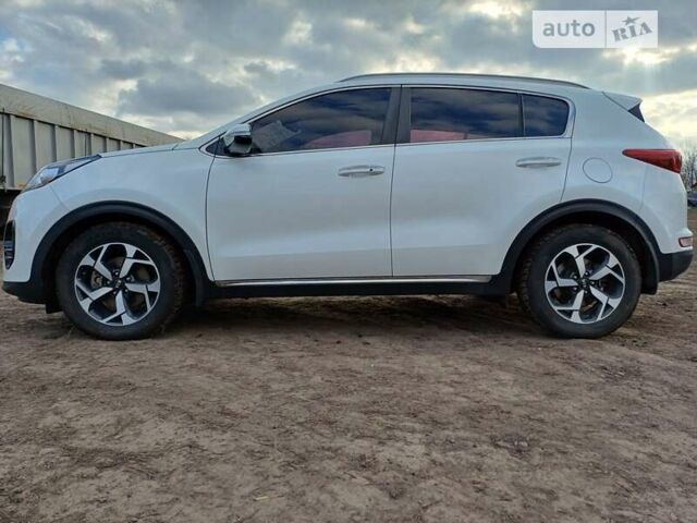 Білий Кіа Sportage, об'ємом двигуна 2 л та пробігом 155 тис. км за 21000 $, фото 1 на Automoto.ua