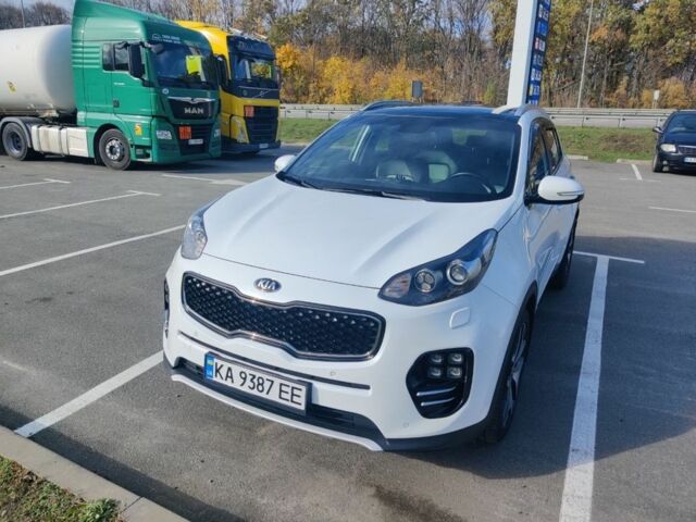 Білий Кіа Sportage, об'ємом двигуна 2 л та пробігом 92 тис. км за 21500 $, фото 1 на Automoto.ua