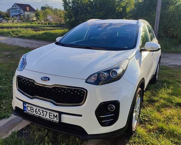 Белый Киа Sportage, объемом двигателя 2 л и пробегом 208 тыс. км за 19300 $, фото 1 на Automoto.ua