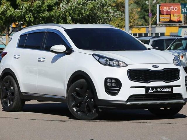 Белый Киа Sportage, объемом двигателя 2 л и пробегом 96 тыс. км за 18500 $, фото 1 на Automoto.ua
