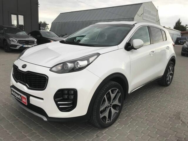 Білий Кіа Sportage, об'ємом двигуна 2 л та пробігом 193 тис. км за 19290 $, фото 1 на Automoto.ua
