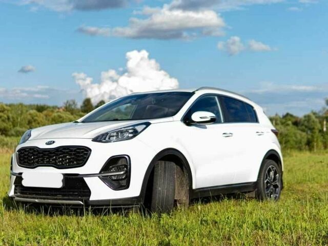 Белый Киа Sportage, объемом двигателя 2 л и пробегом 160 тыс. км за 16500 $, фото 1 на Automoto.ua
