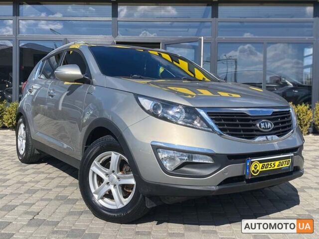 Бежевый Киа Sportage, объемом двигателя 2 л и пробегом 166 тыс. км за 12800 $, фото 1 на Automoto.ua