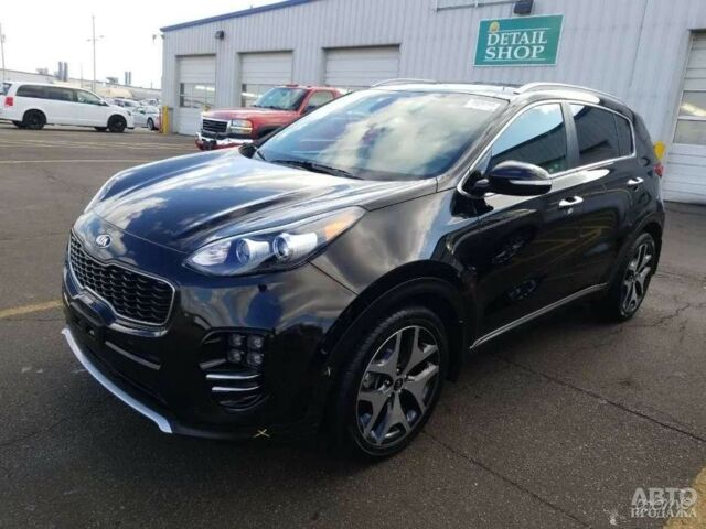 Чорний Кіа Sportage, об'ємом двигуна 2 л та пробігом 56 тис. км за 15500 $, фото 1 на Automoto.ua