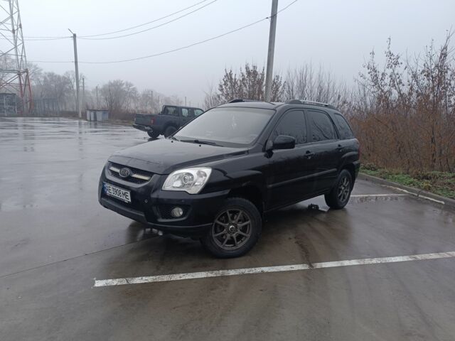 Черный Киа Sportage, объемом двигателя 2 л и пробегом 252 тыс. км за 5700 $, фото 1 на Automoto.ua