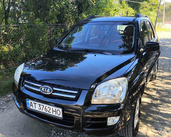 Черный Киа Sportage, объемом двигателя 1.99 л и пробегом 207 тыс. км за 7450 $, фото 1 на Automoto.ua