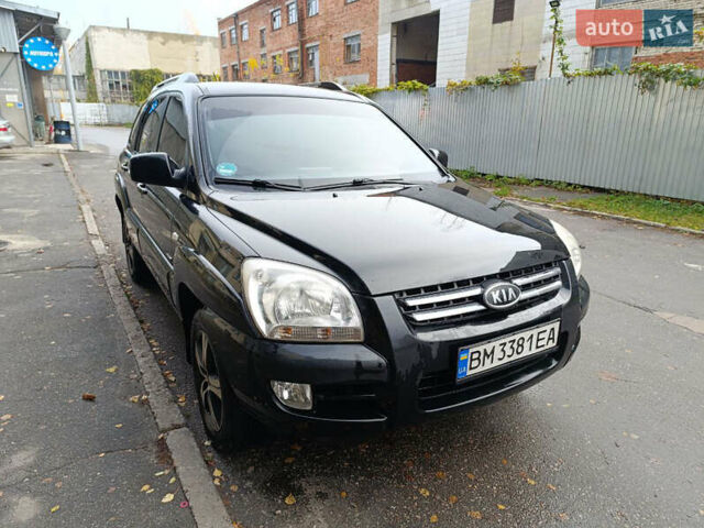 Чорний Кіа Sportage, об'ємом двигуна 1.98 л та пробігом 232 тис. км за 7900 $, фото 1 на Automoto.ua