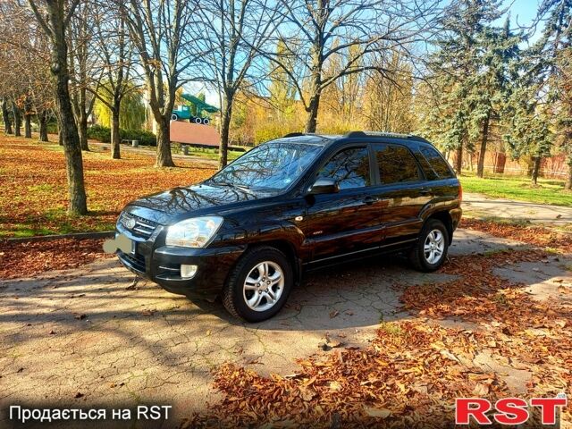 Черный Киа Sportage, объемом двигателя 2 л и пробегом 263 тыс. км за 8100 $, фото 1 на Automoto.ua