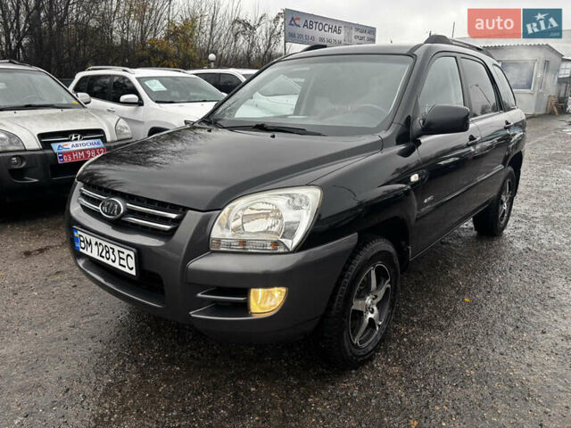 Чорний Кіа Sportage, об'ємом двигуна 2 л та пробігом 250 тис. км за 8300 $, фото 1 на Automoto.ua