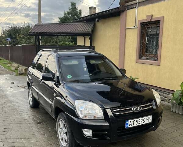 Черный Киа Sportage, объемом двигателя 1.99 л и пробегом 257 тыс. км за 8200 $, фото 1 на Automoto.ua