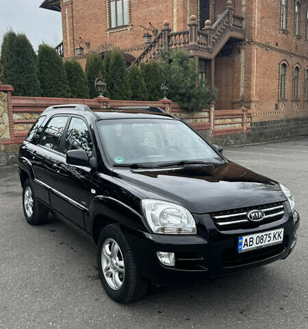 Черный Киа Sportage, объемом двигателя 2 л и пробегом 146 тыс. км за 8500 $, фото 1 на Automoto.ua