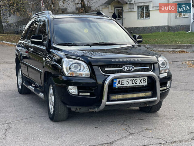 Чорний Кіа Sportage, об'ємом двигуна 1.99 л та пробігом 192 тис. км за 9500 $, фото 1 на Automoto.ua