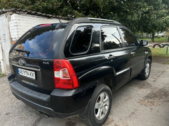 Черный Киа Sportage, объемом двигателя 2 л и пробегом 340 тыс. км за 7250 $, фото 1 на Automoto.ua