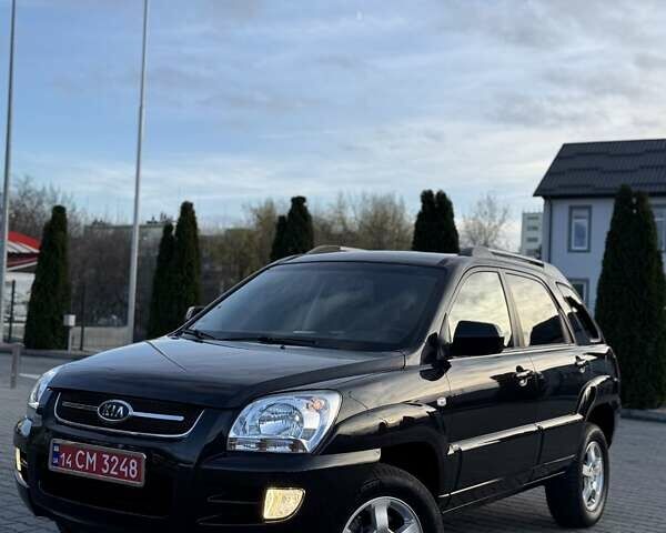 Черный Киа Sportage, объемом двигателя 1.98 л и пробегом 192 тыс. км за 8650 $, фото 1 на Automoto.ua