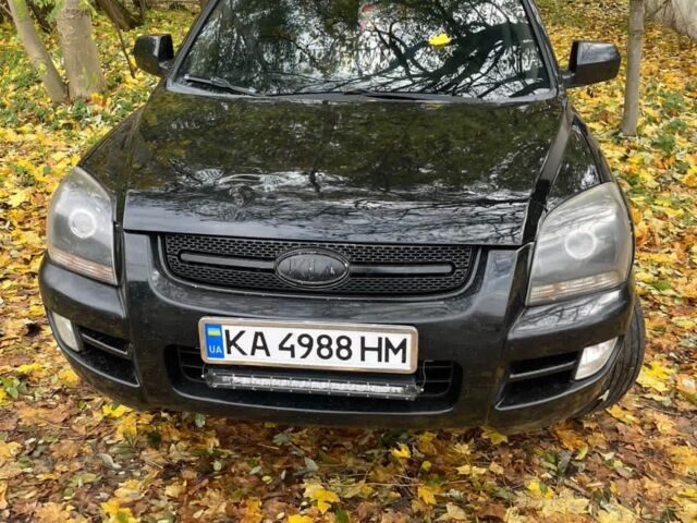 Кіа Sportage 2008 у Згуровке на Automoto.ua Чорний Кіа Sportage, об'ємом двигуна 2 л та пробігом 300 тис. км за 7500 $, фото 1 на Automoto.ua