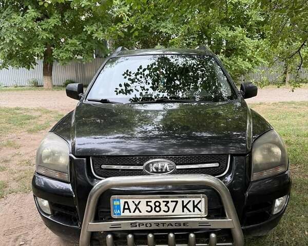 Черный Киа Sportage, объемом двигателя 2.66 л и пробегом 217 тыс. км за 6800 $, фото 1 на Automoto.ua