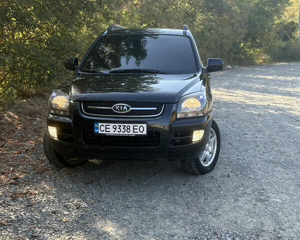 Чорний Кіа Sportage, об'ємом двигуна 1.99 л та пробігом 200 тис. км за 8500 $, фото 1 на Automoto.ua
