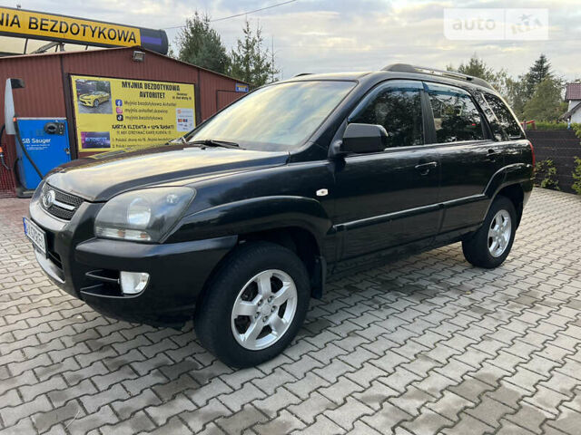 Чорний Кіа Sportage, об'ємом двигуна 1.98 л та пробігом 264 тис. км за 6500 $, фото 1 на Automoto.ua