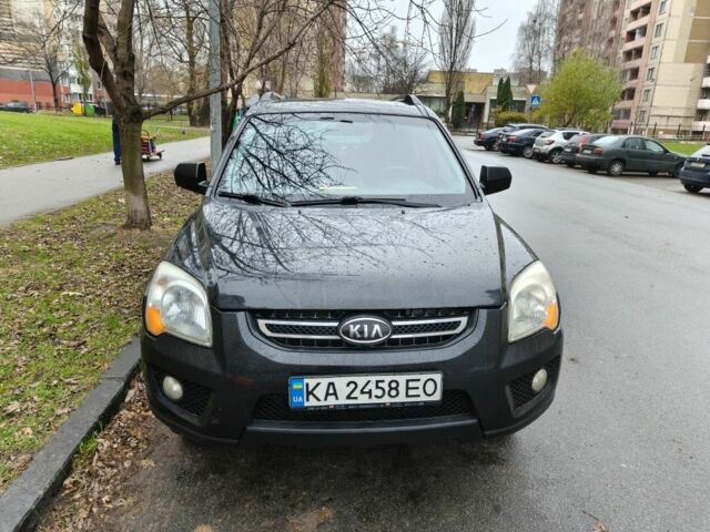 Черный Киа Sportage, объемом двигателя 2.7 л и пробегом 230 тыс. км за 7800 $, фото 1 на Automoto.ua