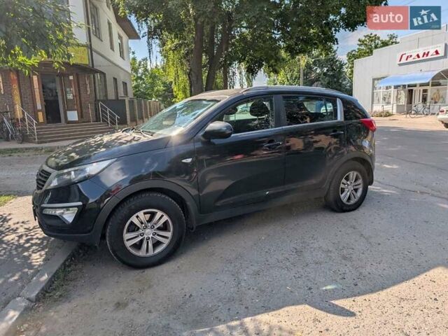 Чорний Кіа Sportage, об'ємом двигуна 2 л та пробігом 271 тис. км за 10500 $, фото 1 на Automoto.ua
