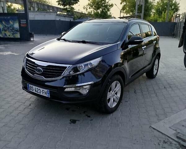 Черный Киа Sportage, объемом двигателя 2 л и пробегом 256 тыс. км за 12800 $, фото 1 на Automoto.ua