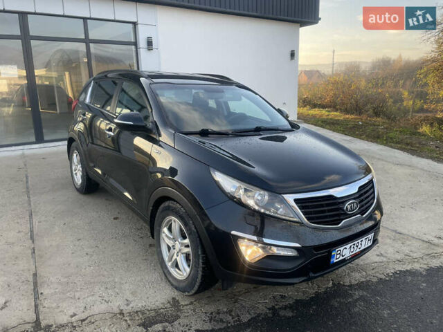 Черный Киа Sportage, объемом двигателя 2 л и пробегом 244 тыс. км за 13900 $, фото 1 на Automoto.ua